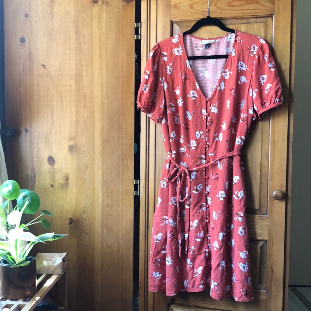 💥Flash Sale-Short Corral floral dress